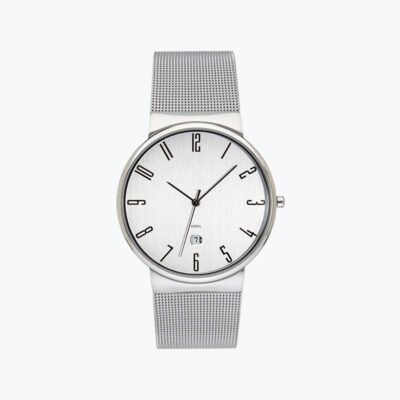 Silver watch